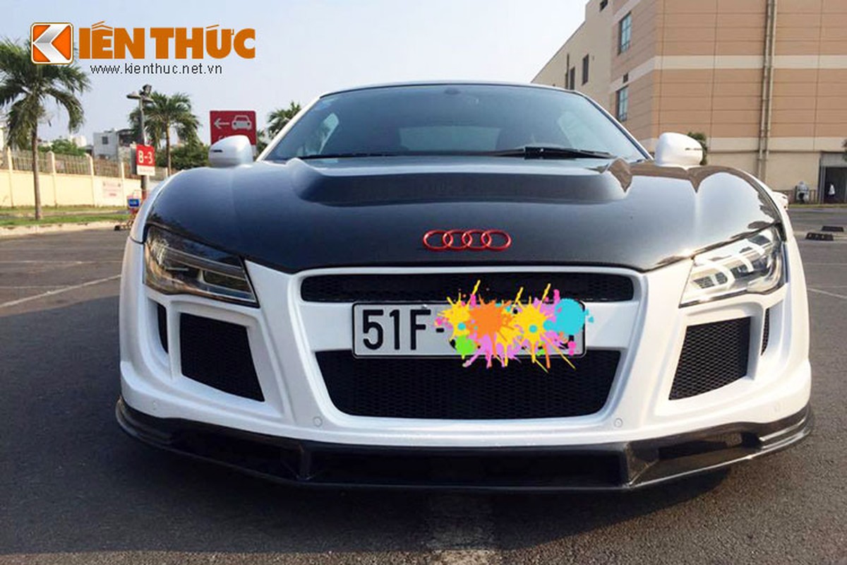 Audi R8 do phong cach canh sat My gia tien ty tai VN-Hinh-3